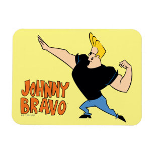 Ímã Johnny Bravo Flexing