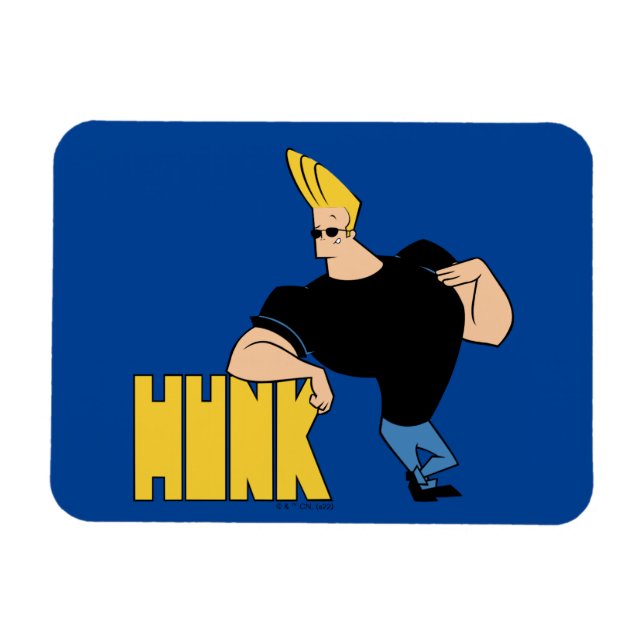 Ímã Johnny Bravo - Hunk (Horizontal)