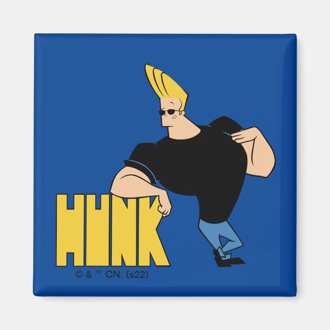 Imã Johnny Bravo - Hunk (Frente)