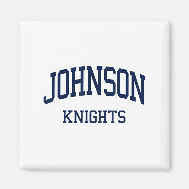 Imã Johnson Segundo grau Hs Gainesville Ga Retro Sport (Frente)
