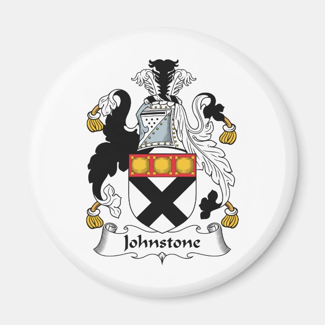 Imã Johnstone Family Crest (Frente)