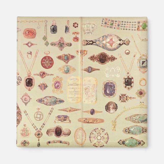 Imã Joias do "Catálogo da Tiffany", 1890 (Frente)