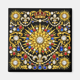 Imã jóias do Palácio de Versalhes O Rei Sol inspiradas