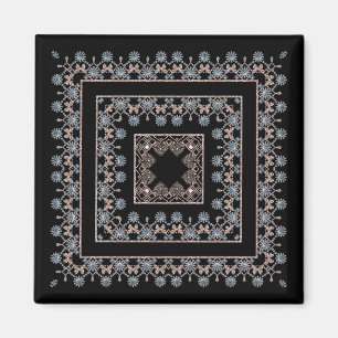 Imã Joias sem costura miçangas cristais brilham sequ