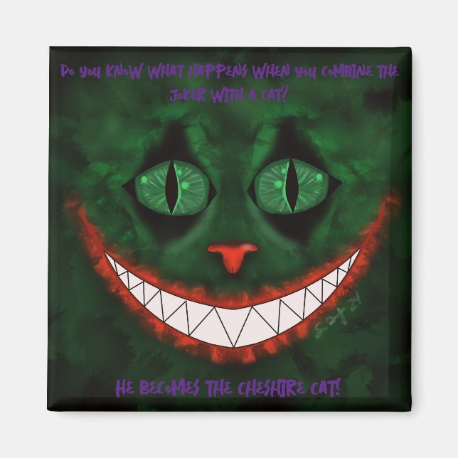 Imã Joker Cheshire (Frente)