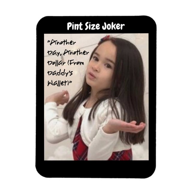 Ímã Joker do tamanho da pinta: Carteira de Dólar de Pa (Vertical)