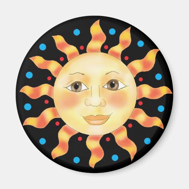 Imã Joker Sun Face Magnet (Frente)