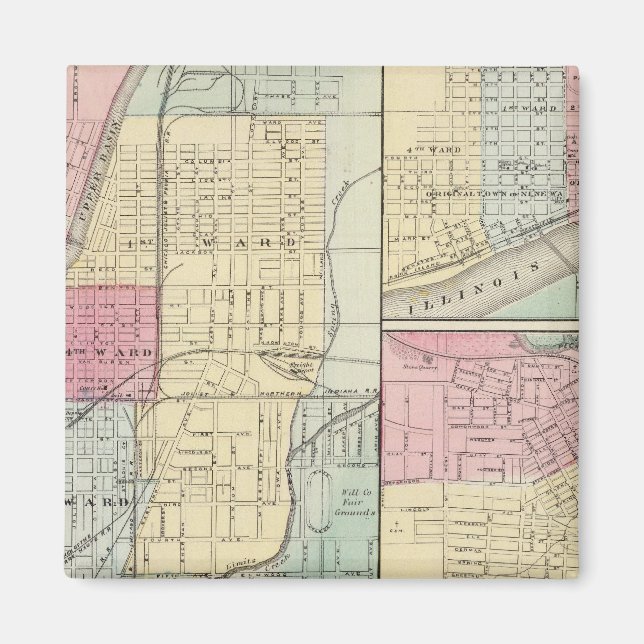 Imã Joliet, Peru e Freeport (Frente)