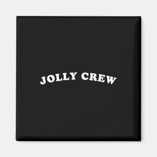 Imã Jolly Crew Engraçado Camisas de Natal Reinadores S