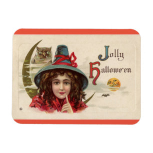 Ímã Jolly Halloween Witch Magnet