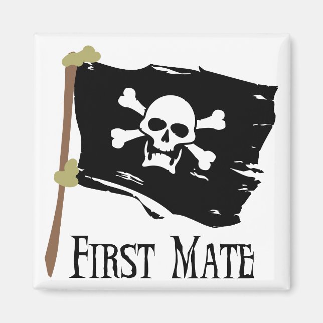 Imã Jolly Roger First Mate (Frente)