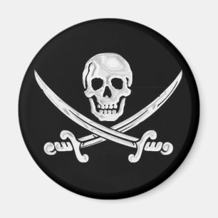 Imã Jolly Roger Skull