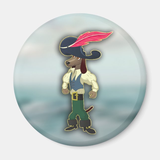 Imã Jolly Rover - Gaius Magnet (Frente)