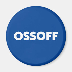 Imã Jon Ossoff Georgia Senado decolar azul branco