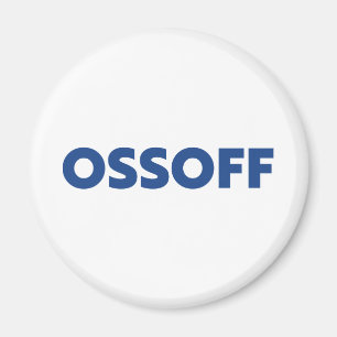 Imã Jon Ossoff Georgia Senado decolar azul branco