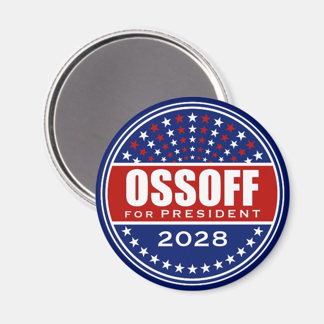 Imã Jon Ossoff Presidente 2028 (Front/Back)
