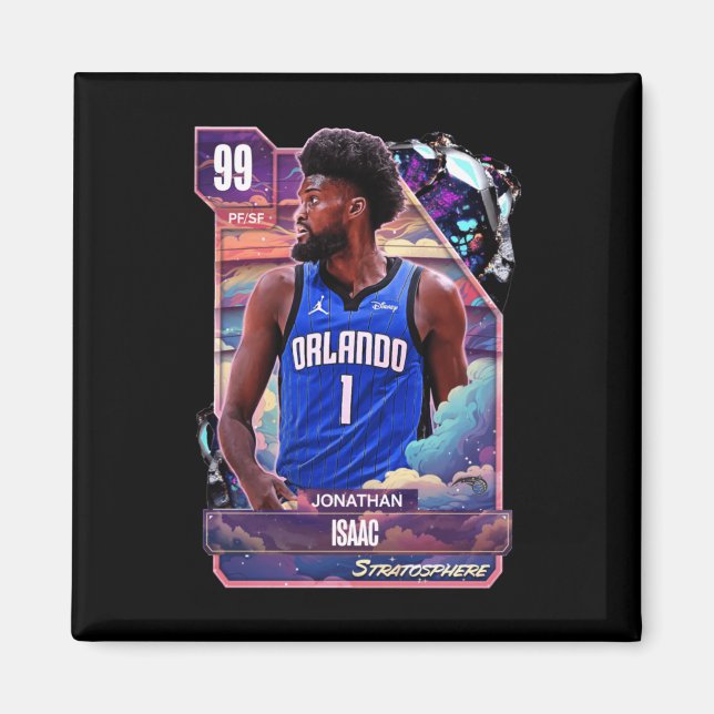 Imã Jonathan Isaac 99 Dark Card Hd (Frente)