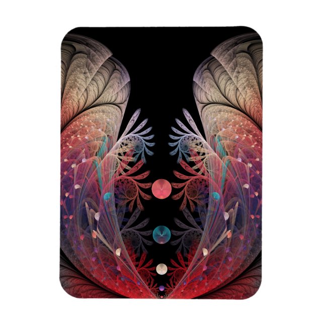 Ímã Jonglage Abstract Modern Fantasy Fractal Art (Vertical)