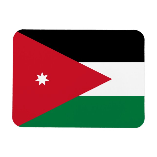 Ímã Jordan Flag (Horizontal)