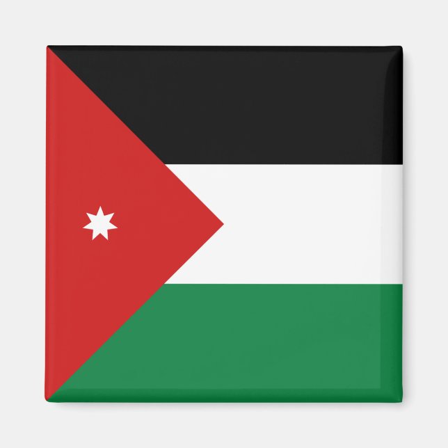 Imã Jordan Flag Magnet (Frente)