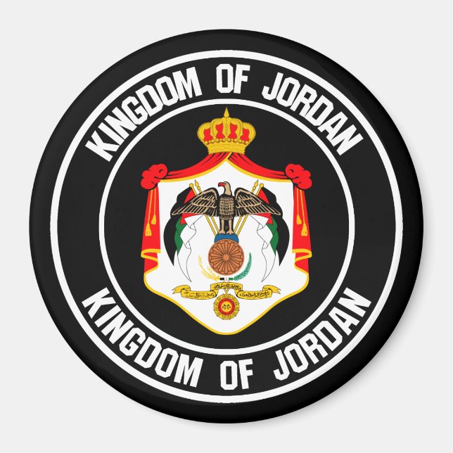 Imã Jordan Round Emblem (Frente)