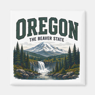 Imã Jornada pela Natureza Selvagem do Oregon Pacífico