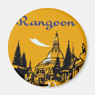 Imã Jorra sua maneira a Rangoon