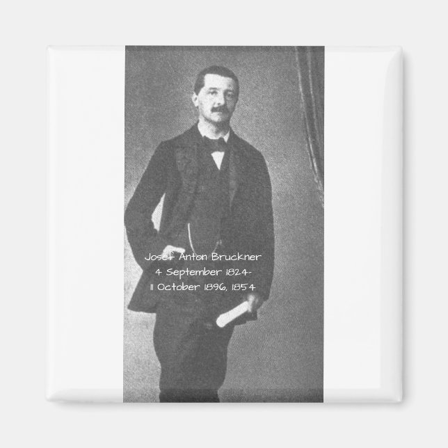 Imã Josef Anton Bruckner 1854 (Frente)