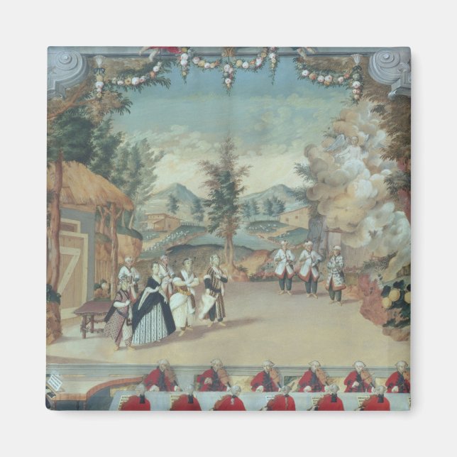 Imã Joseph Haydn na primeira apresentação de sua ópera (Frente)