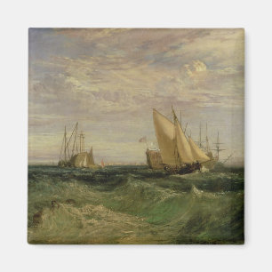 Imã Joseph Mallord William Turner a afluência de