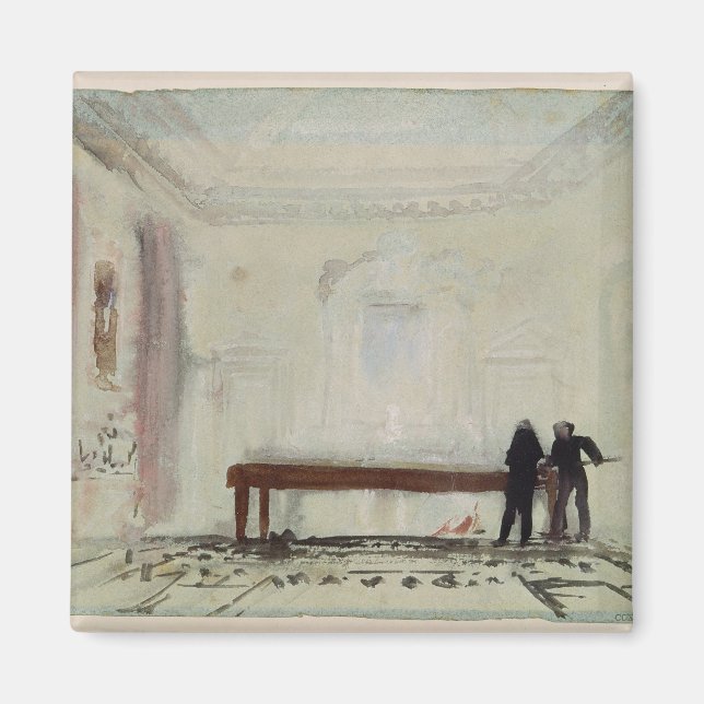 Imã Joseph Mallord William Turner | Billiard players a (Frente)