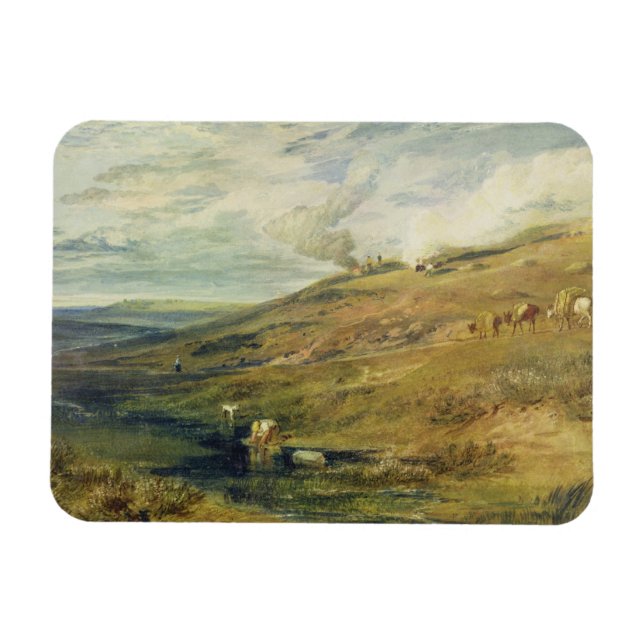 Ímã Joseph Mallord William Turner | Dartmoor: A azeda (Horizontal)