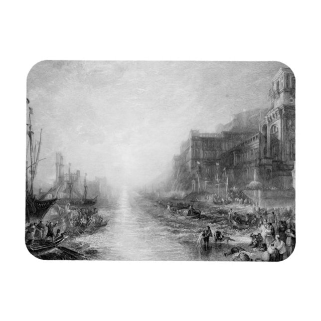 Ímã Joseph Mallord William Turner | Embarque de (Horizontal)