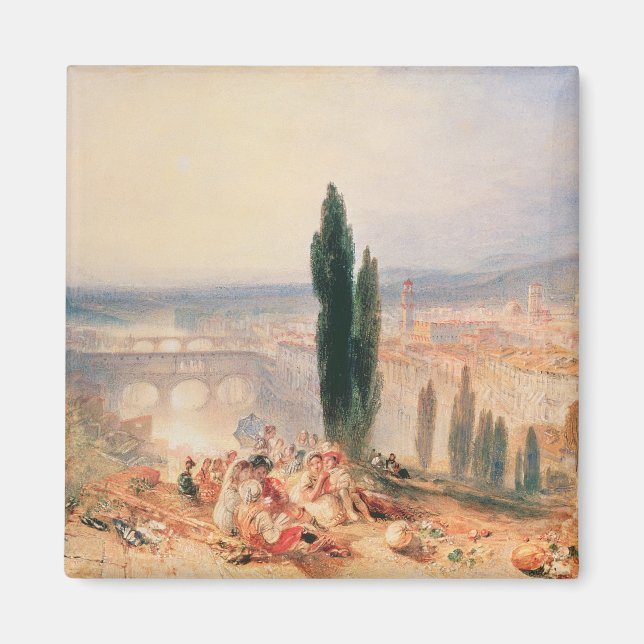 Imã Joseph Mallord William Turner | Florença perto (Frente)