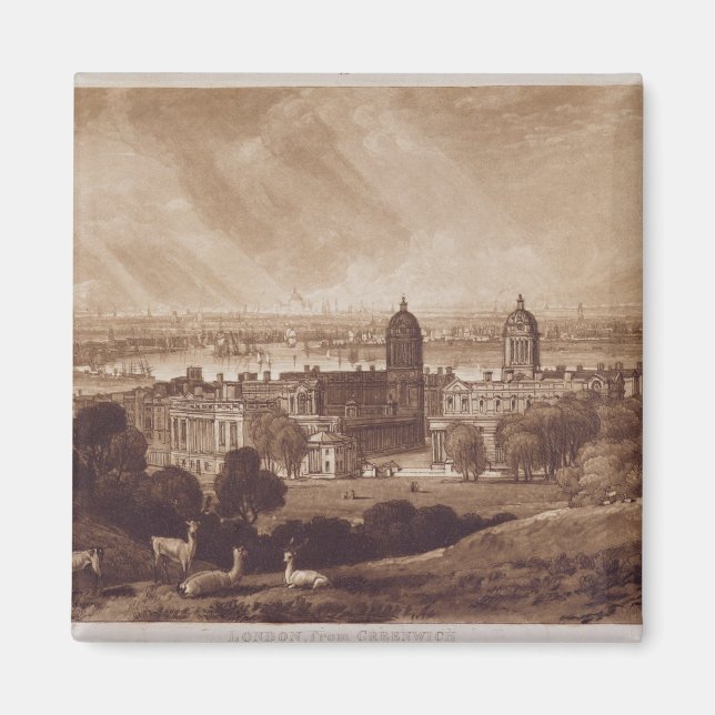 Imã Joseph Mallord William Turner | Londres da Greenw (Frente)