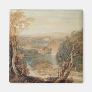 Imã Joseph Mallord William Turner o rio Wharfe