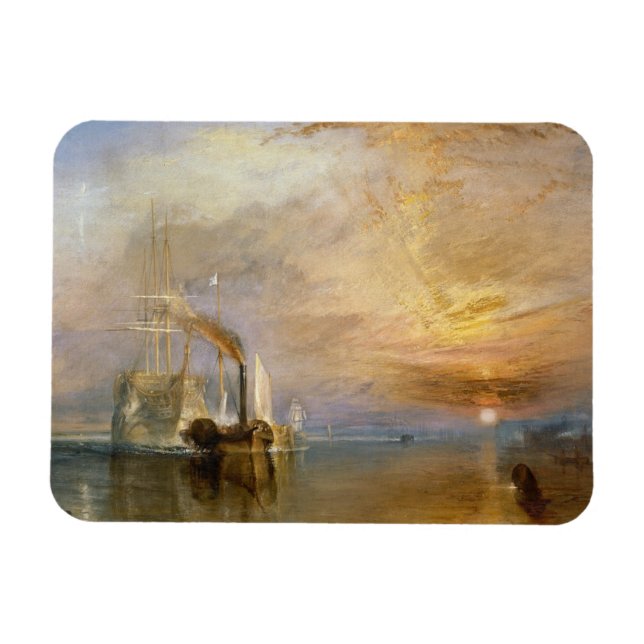 Ímã Joseph Mallord William Turner | O Temporizador De  (Horizontal)