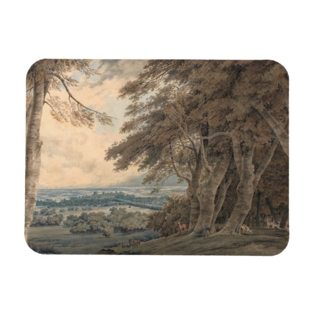 Ímã Joseph Mallord William Turner - Windsor (Horizontal)