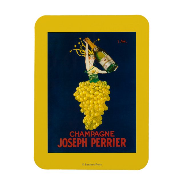 Ímã Joseph Perrier Champagne Promocional (Vertical)
