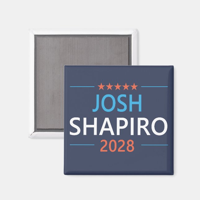 Imã Josh Shapiro 2028 (Front/Back)