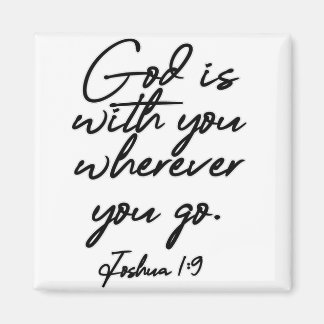 Imã Joshua 1-9 Deus está contigo aonde quer que vá