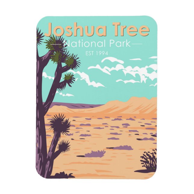 Ímã Joshua Tree National Park Tule Springs Magnet (Vertical)