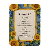 Josué 1:9 NIV Versículo Bíblico Arte