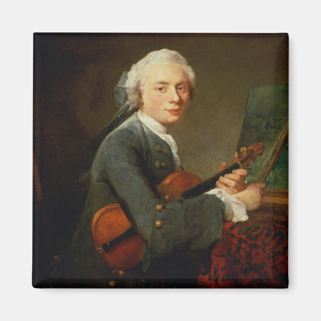 Imã Jovem com um Violino (Frente)