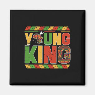 Imã Jovem Rei Mapa da África Arte Kente Afro-Americano