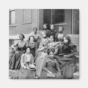 Imã Jovens senhoras em Fisk, 1890s