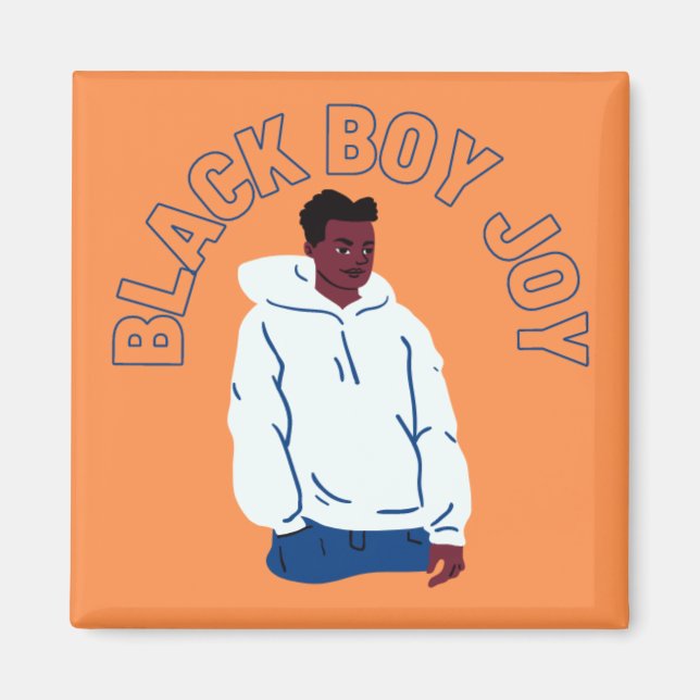 Imã Joy Black Boy (Frente)