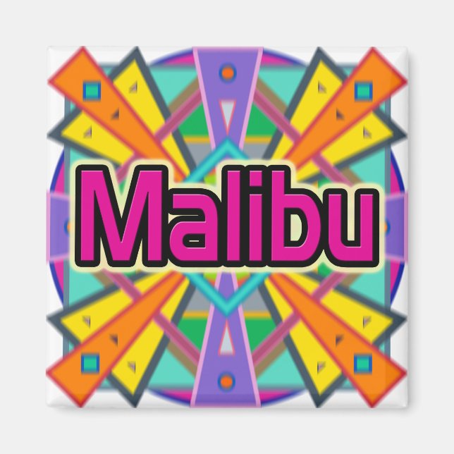 Imã Joy Design "Malibu" (Frente)