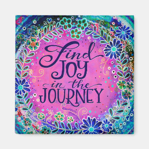 Imã "Joy in the Journey"Inspirivity Magnet