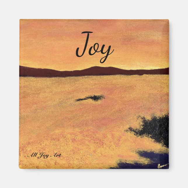 Imã Joy - "Joy Oceano" Magnet por All Joy Art (Frente)